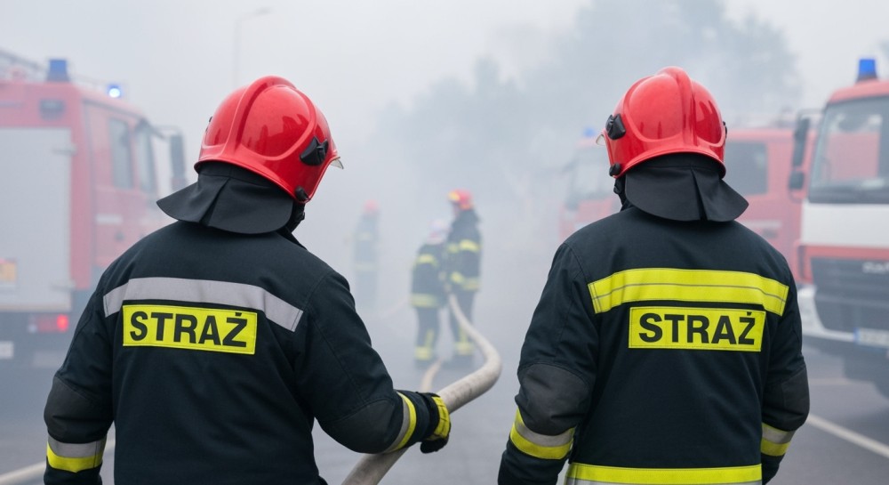 Pojmanie podpalacza: Policja zatrzymuje trzech mężczyzn po pożarze samochodu