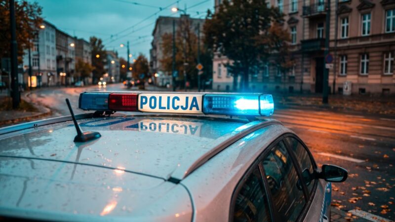 Kierowca jaguara z zakazami zatrzymany przez policję w Serocku