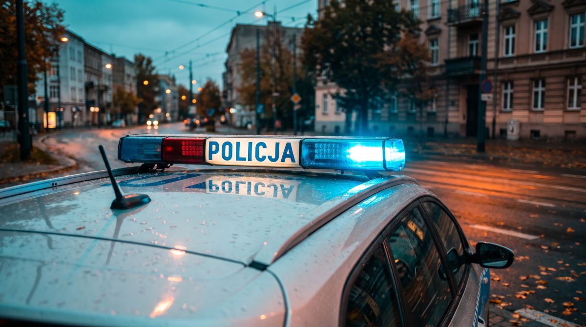 Kierowca jaguara z zakazami zatrzymany przez policję w Serocku