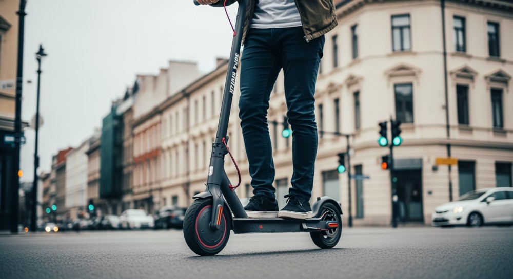 Mandat za lekkomyślność: 1000 złotych za pozwolenie dziecku na jazdę hulajnogą elektryczną