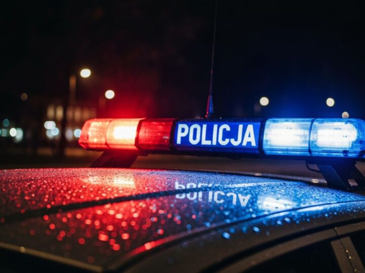 Nocna ucieczka szaleńca za kierownicą!