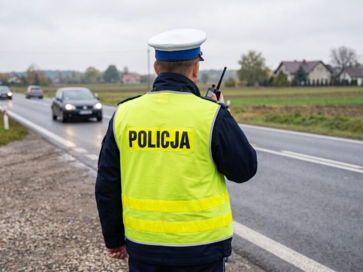 Pijany kierowca w szaleńczym pościgu na S17!