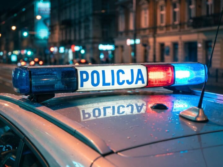 Brat w opałach: Policja ratuje przed nożownikiem w Józefowie