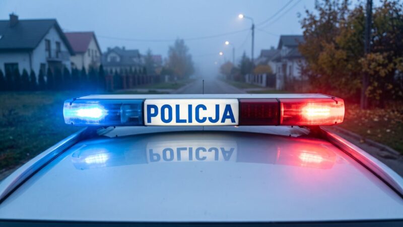 Zasłabnięcie za kierownicą: Poranny wypadek w Garwolinie alarmuje kierowców