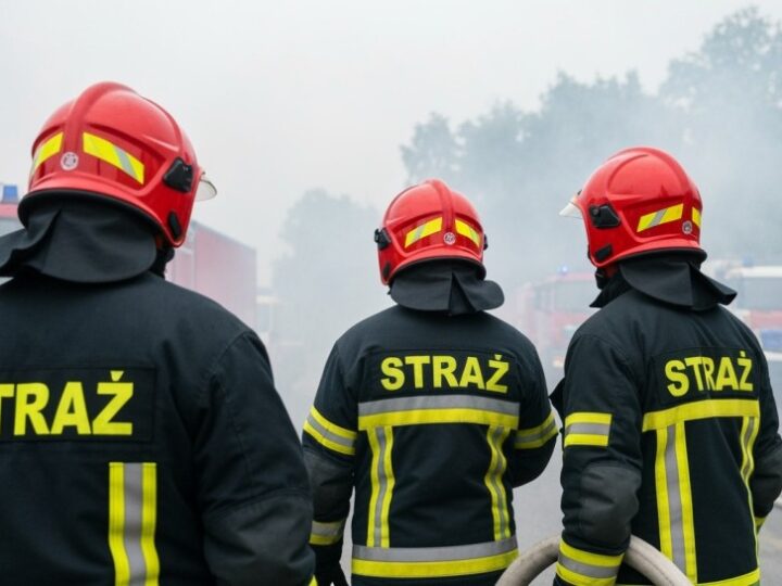 Druhowie z OSP Ursus w akcji: Mistrzowskie ćwiczenia w walce z pożarami leśnymi