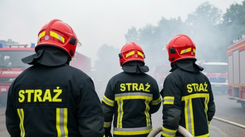 Druhowie z OSP Ursus w akcji: Mistrzowskie ćwiczenia w walce z pożarami leśnymi