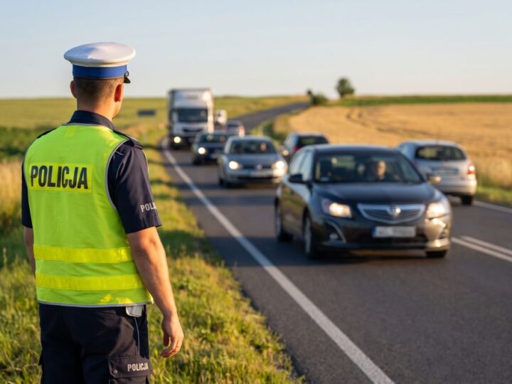 Świąteczna akcja policji: Bezpieczeństwo na drogach i cmentarzach!
