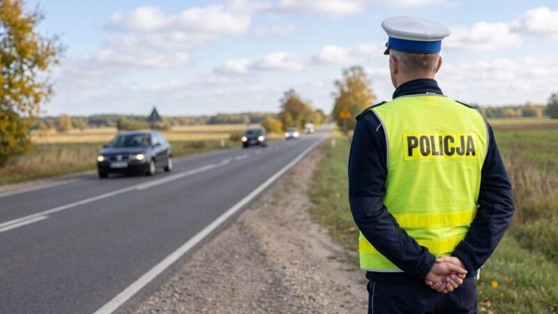 Kierowca w szaleńczym slalomie próbował przekupić policję po zatrzymaniu