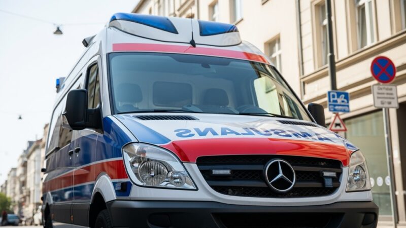 Przechodzień zauważył, że mężczyzna potrzebuje pomocy. Szybka interwencja uratowała czas