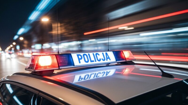 Kobra łapie złodzieja Toyoty w Warszawie