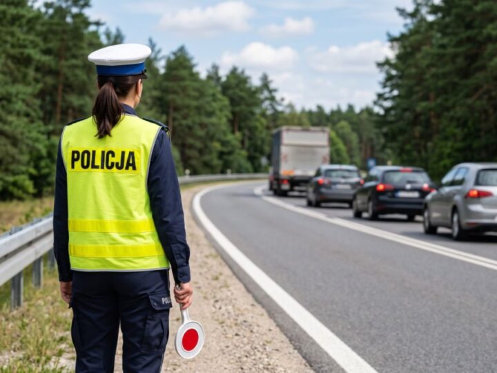 Młodzież z Otwocka odkrywa tajniki pracy policji na warsztatach drogowych