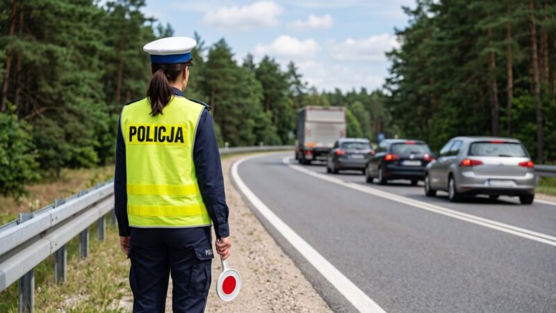 Młodzież z Otwocka odkrywa tajniki pracy policji na warsztatach drogowych