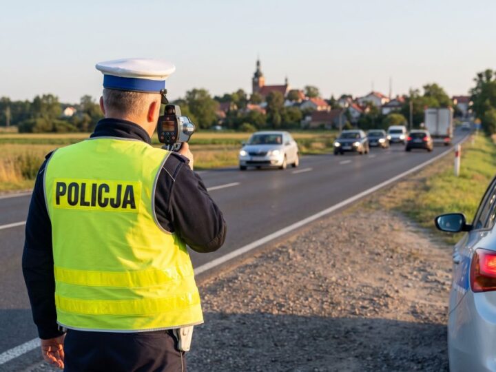Driftowanie na publicznej drodze: 22-latek z Warszawy z mandatem i lawetą