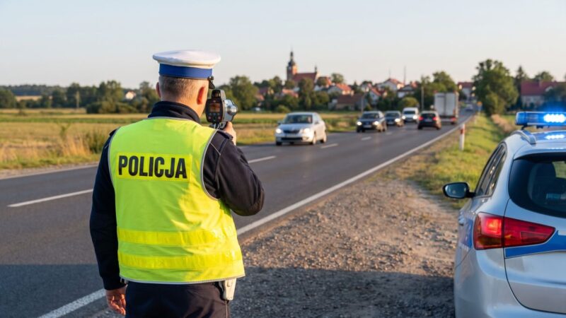 Driftowanie na publicznej drodze: 22-latek z Warszawy z mandatem i lawetą