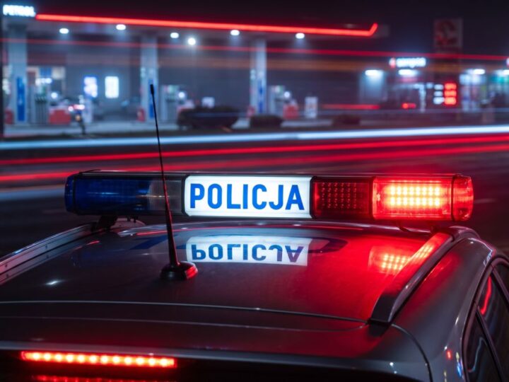 Agresywna napaść przed marketem – sprawcy w rękach policji