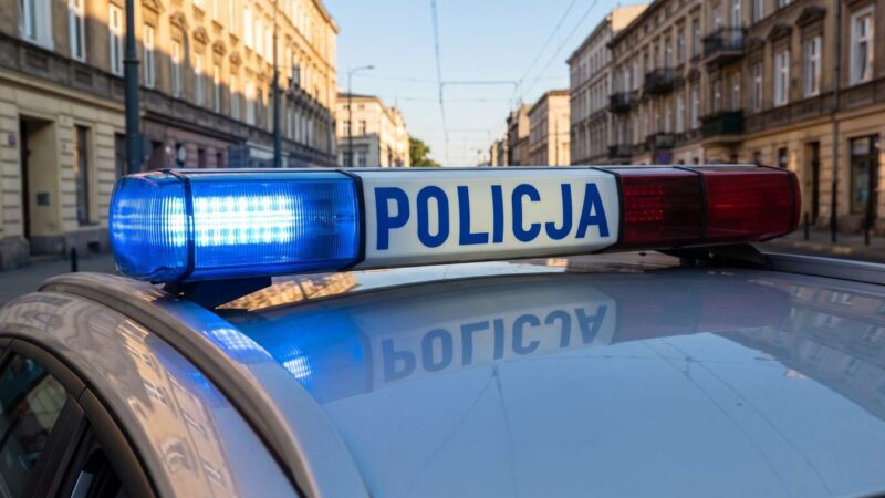 Policjant w drodze na służbę rozpoznaje mężczyznę z siekierą w Warszawie