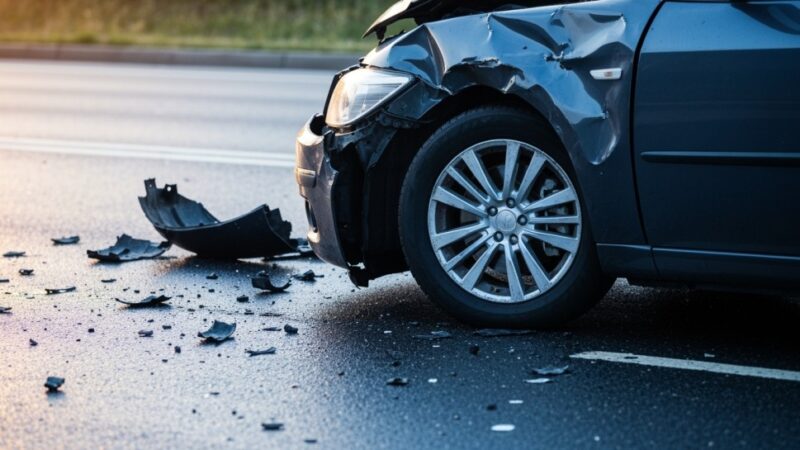 Strażnicy miejscy szybko zareagowali na wypadek na Grochowskiej