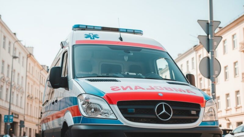 Bohaterska interwencja policjantki ratuje życie nieprzytomnego mężczyzny w Radomiu